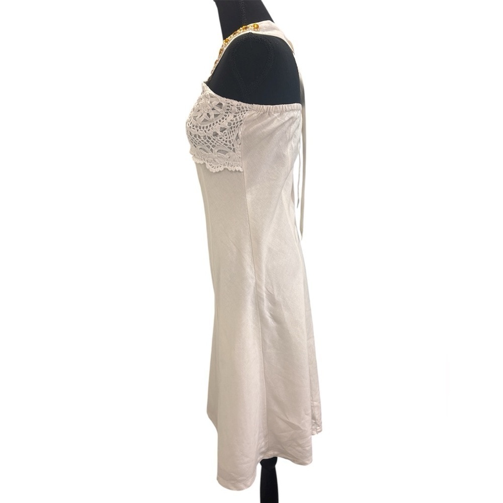 Only Unique Women’s Crochet Halter Dress - Picture 6 of 7